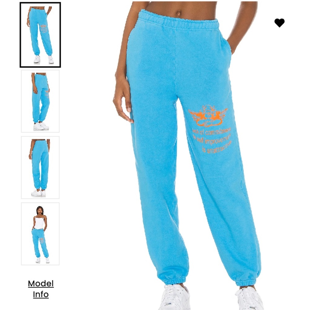 BOYS LIE Case Of Blues Sweatpant, S, Lack of commitment to self improvement - Picture 2 of 4